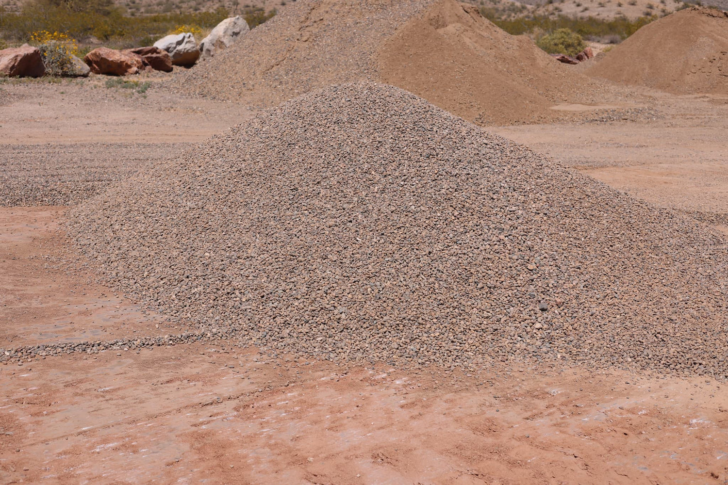 Decorative Gravel pile