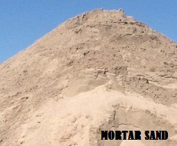 Mortar Sand, Phoenix, AZ