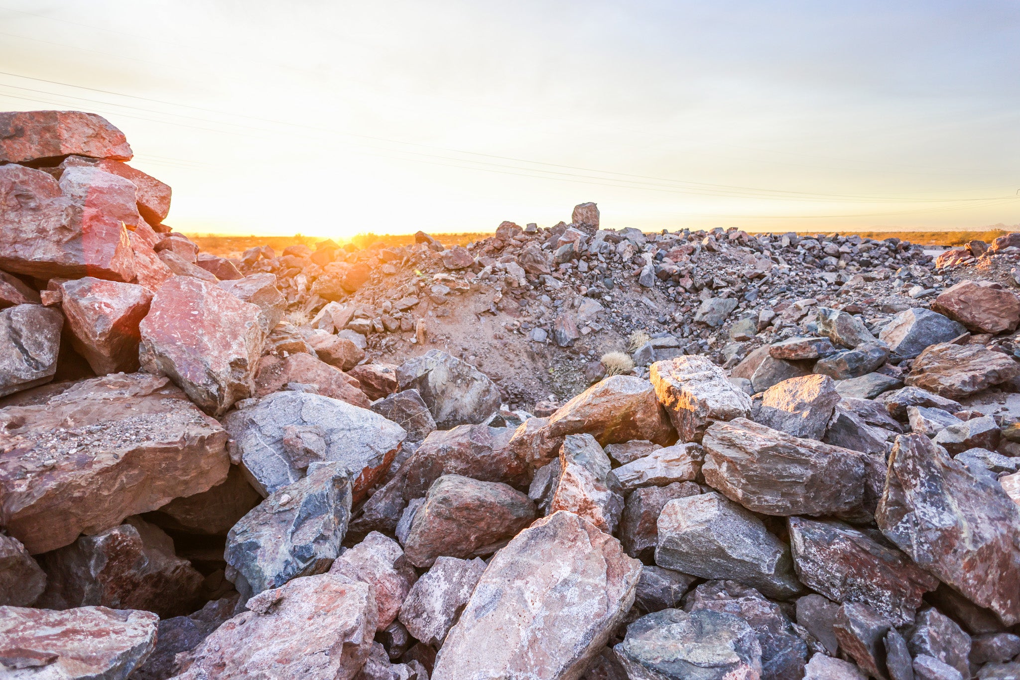 West Valley Rock supplier for Land scape boulders in bulk